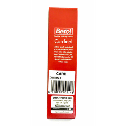 Vintage Sanford Berol Cardinal B Sketching & Writing Pencils