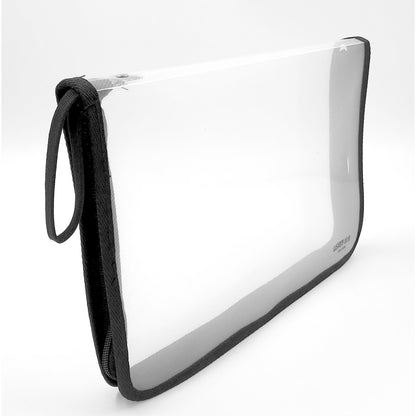 Usign Zipper Plastic Transparent Case - A4