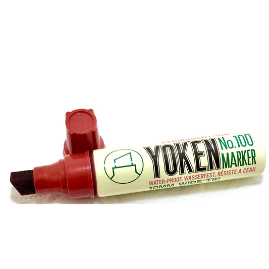 Yoken Permanent Marker 10mm Chiseled Wide Tip