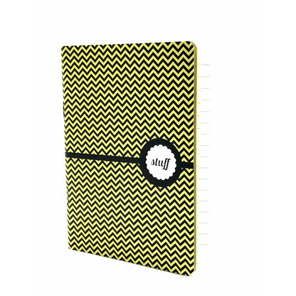 ZigZag Soft Cover Pocket Ruled Notebook 32 Sheets A6