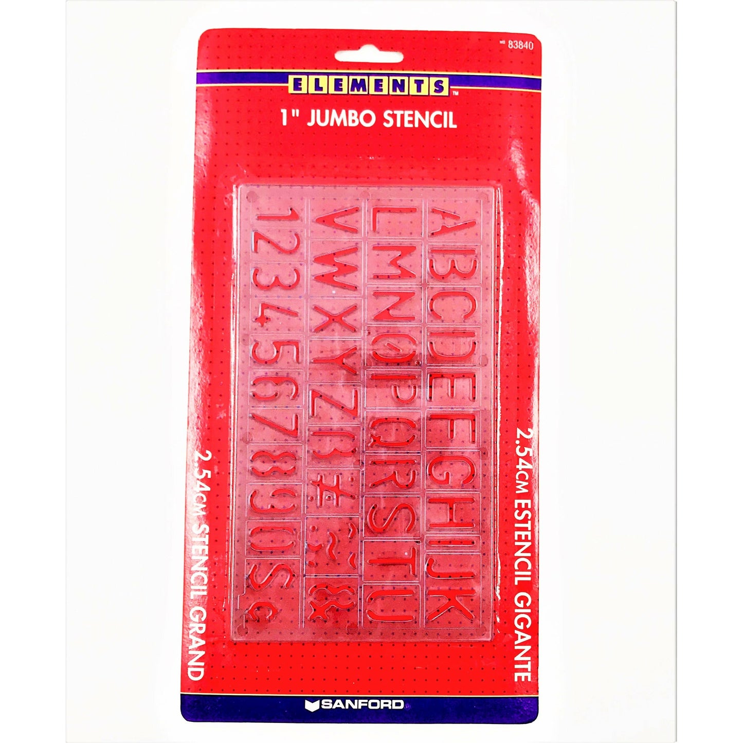 Sanford 1" Jumbo Stencil