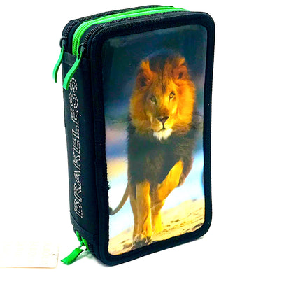 Ri-Plast Brakeless Zipper Pencil Case 3 Compartments  20x12x7 cm