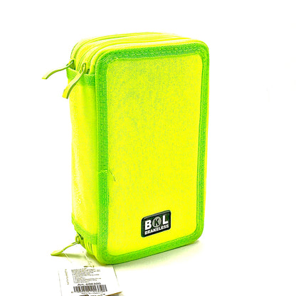 Ri-Plast Brakeless Zipper Pencil Case 3 Compartments  20x12x7 cm
