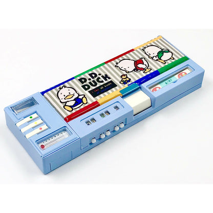 Melody Retro D.D. Duck Push Button Pencil Case 24x9x3 cm  - 3 Multi-Function Buttons