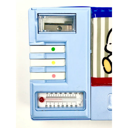 Melody Retro D.D. Duck Push Button Pencil Case 24x9x3 cm  - 3 Multi-Function Buttons