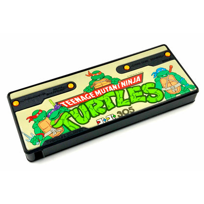Melody Retro TMNT Push Button Pencil Case 24x9x3 cm  - 4 Multi-Function Buttons