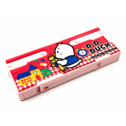 Melody Retro D.D. Duck Push Button Pencil Case 24x9x3 cm  - 4 Multi-Function Buttons