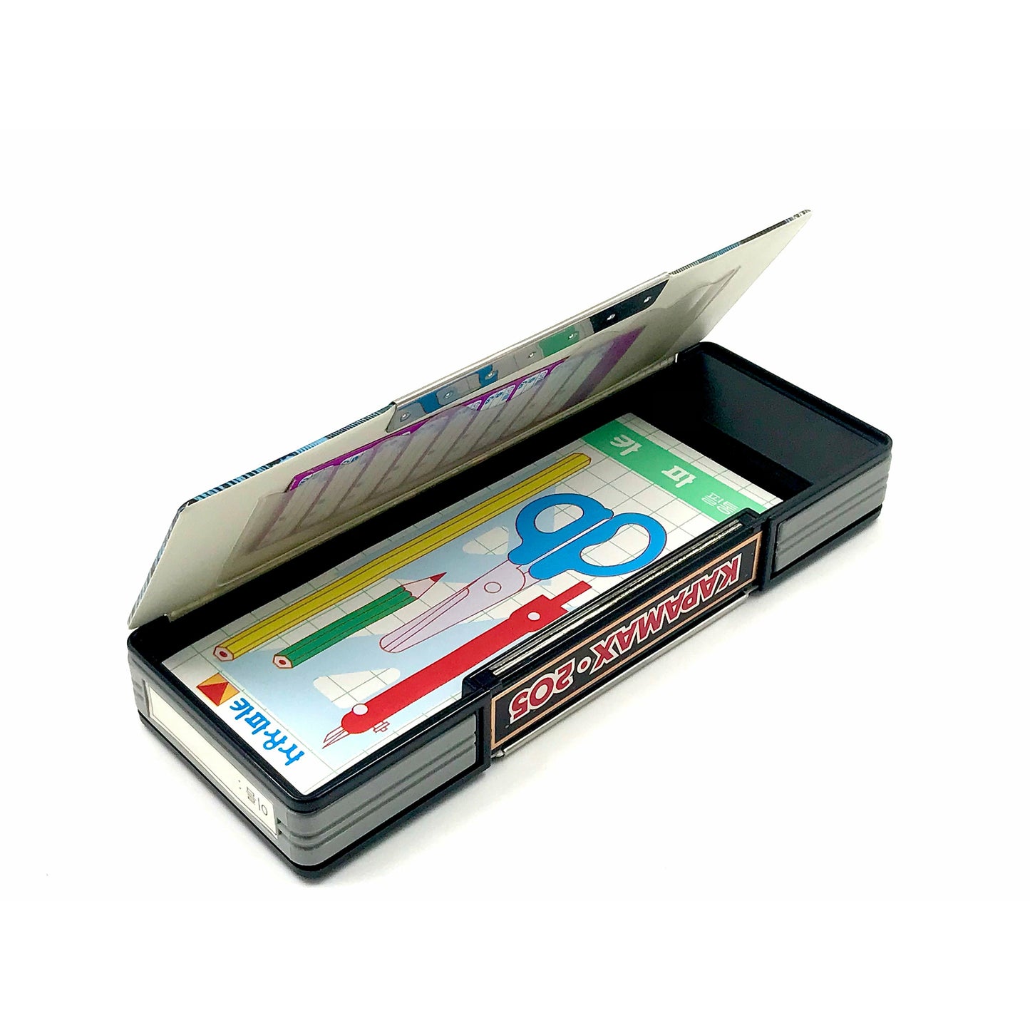 Melody Retro TMNT Classic Double Magnetic Pencil Case 23x8x3 cm