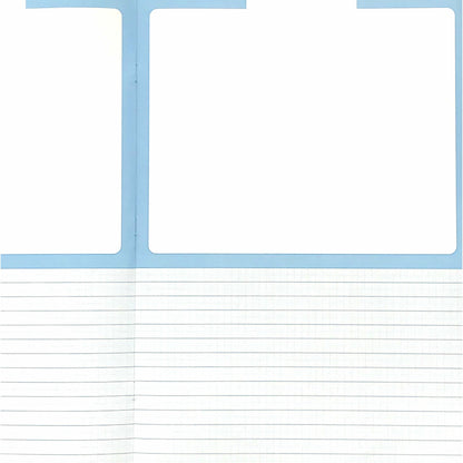 Sinarline Map Drawing Notebook 33x24 cm