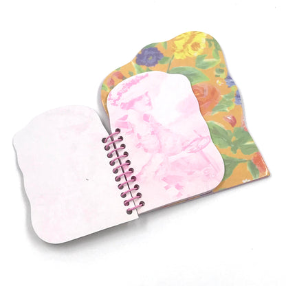 Gold Tiger Nostalgia Double Spiral Pocket Notebook