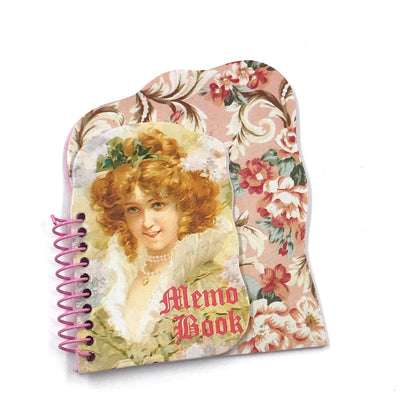 Gold Tiger Nostalgia Double Spiral Pocket Notebook