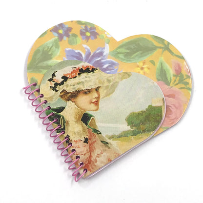 Gold Tiger Nostalgia Double Spiral Pocket Notebook