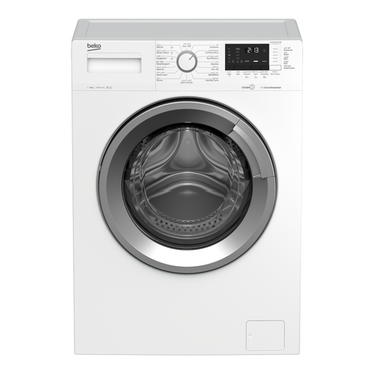 Beko 8KG Steamcure Washing Machine WUE 8612 XSW