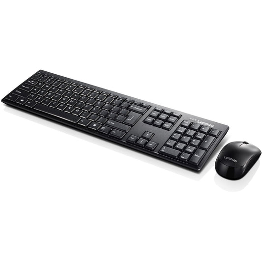 Lenovo 100 Wireless Combo Keyboard with Mouse Arabic / English - Back