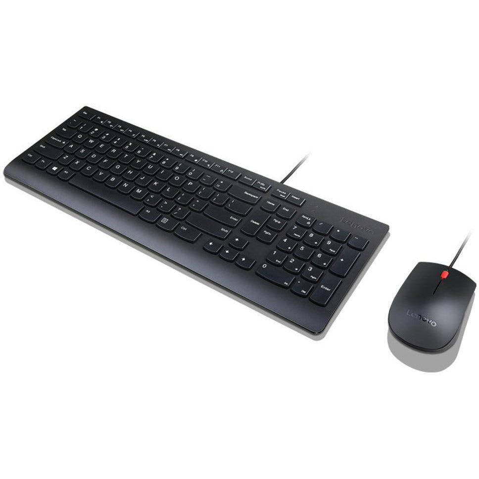 Lenovo Essential Wired Combo - Keyboard & Mouse Set Arabic/English Layout (4X30L79884)