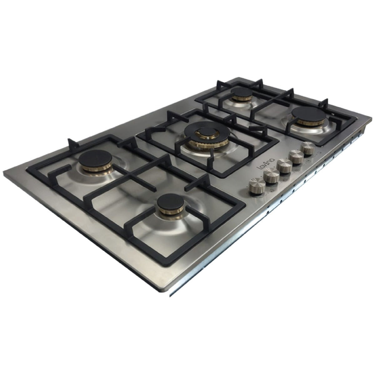 Lavina gas cooker 90 cm, stainless steel, 5 burners LVFQ95CIX