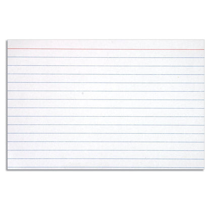 NEW Mead Ruled Index Cards White Pack of 100