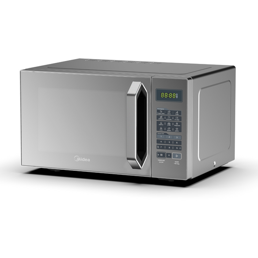 MIDEA Microwave 28 Liters 900 Watt - Silver EM9P032MX-VE