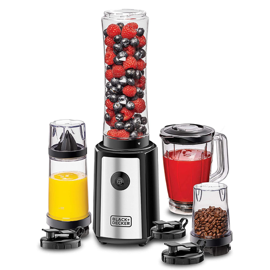 300W 16 PIECE 4-IN-1 PERSONAL COMPACT SPORTS BLENDER/SMOOTHIE MAKER