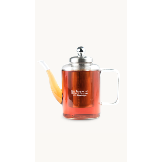 Dilmeh Tea Maker Private Reserve Glass Tea Pot With Strainer