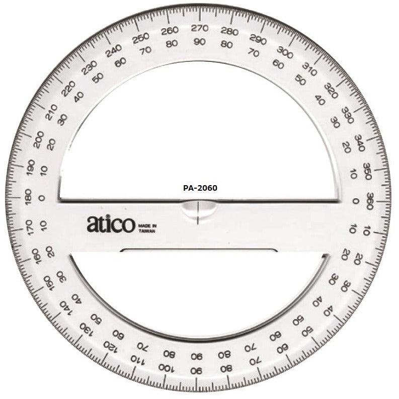 ATI Circle Protractor 15cm