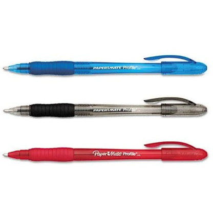 Paper Mate Profile Capped 1.4mm Ballpoint Pen with Grip - Broad