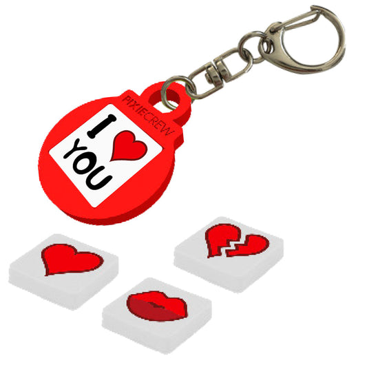 ميدالية مفاتيح حمراء - (موضوع الحب)
