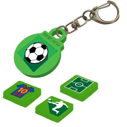 ميدالية مفاتيح خضراء - (موضوع كرة القدم)