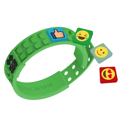 سوار الصداقة Emoji أخضر