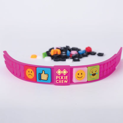 Emoji Fuchsia Friendship Wristband