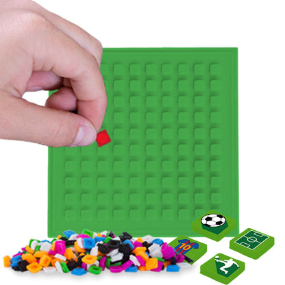 Squared Mosaic Panel with Pixels