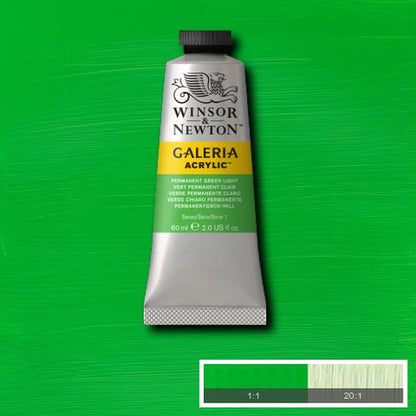 Winsor & Newton Acrylic Colors (60 ml) - Green Range