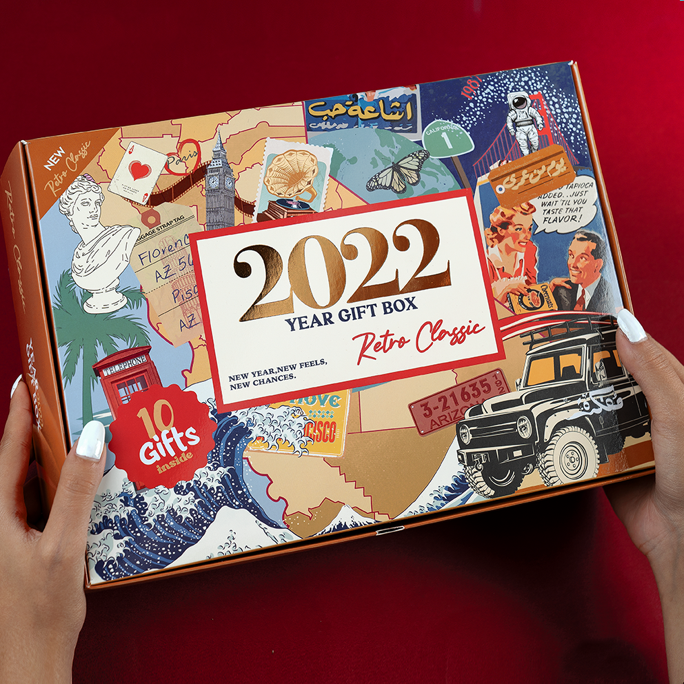 Agenda Gift Set 2022 - Retro Classic