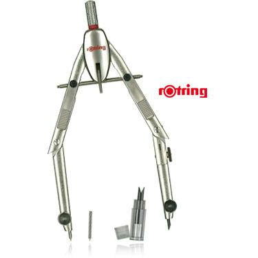 Rotring Rapid Adjustment Giant Bow Compass BTS Silver Edition