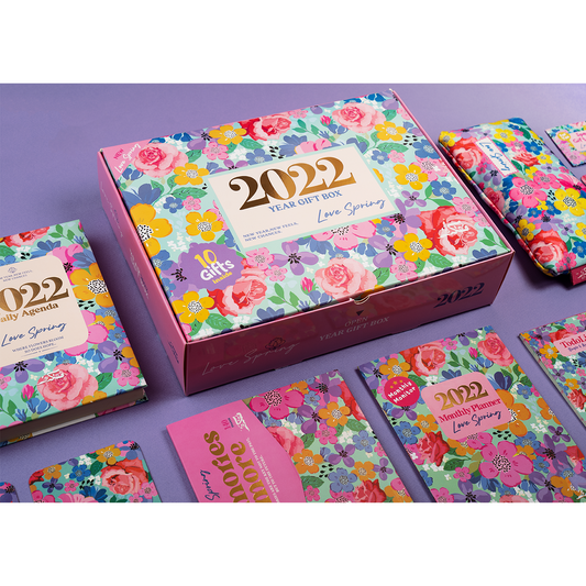 Agenda Gift Set 2022 - Love Spring