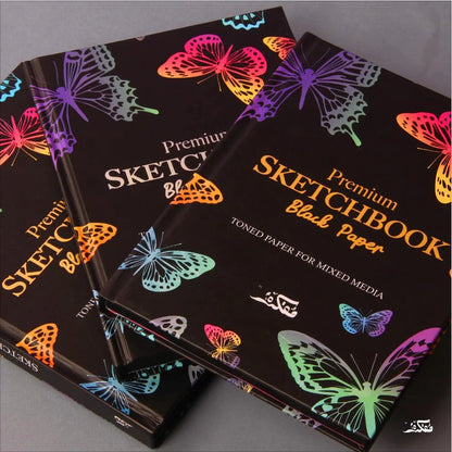 Sketchbook Black Paper Premium (Gold Edition)