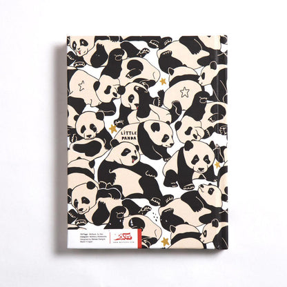 Panda Notebook- Hardcover Large