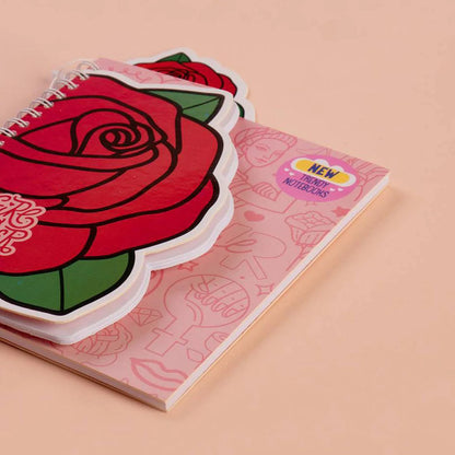 Trendy Wire Notebook Rose