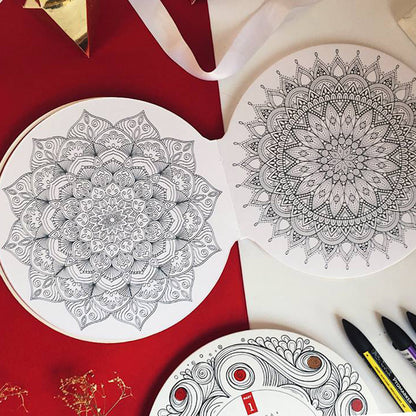 Rounded Coloring Book