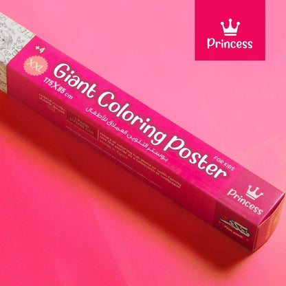 Little princess - Giant coloring poster