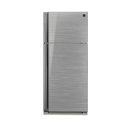 Sharp 627L Silver Refrigerator - SJ GP77D SL / BK + Free Gift Coffee machine \ Blender \ Microwave\ VC