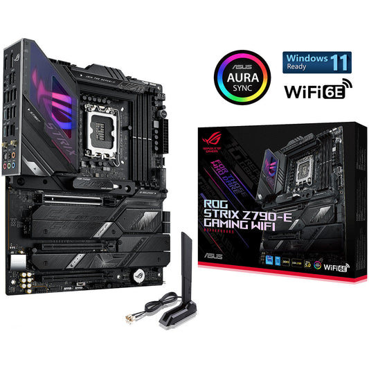 ASUS ROG Strix Z790-E Gaming WiFi 6E Intel 12th&13th Gen Motherboard PCIe 5.0 DDR5 Thunderbolt 4 Support up to 5xM.2
