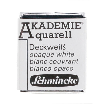 NEW Schmincke Akademie Aquarell Fine Artists' Solid Watercolours Single ½ Pans