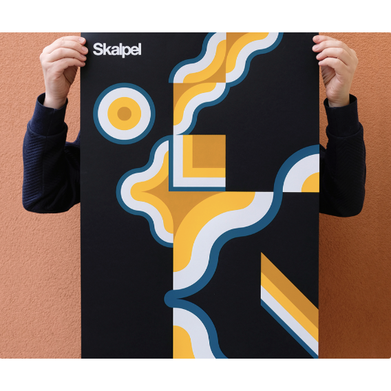 Favini Burano 500g Poster Board - Black