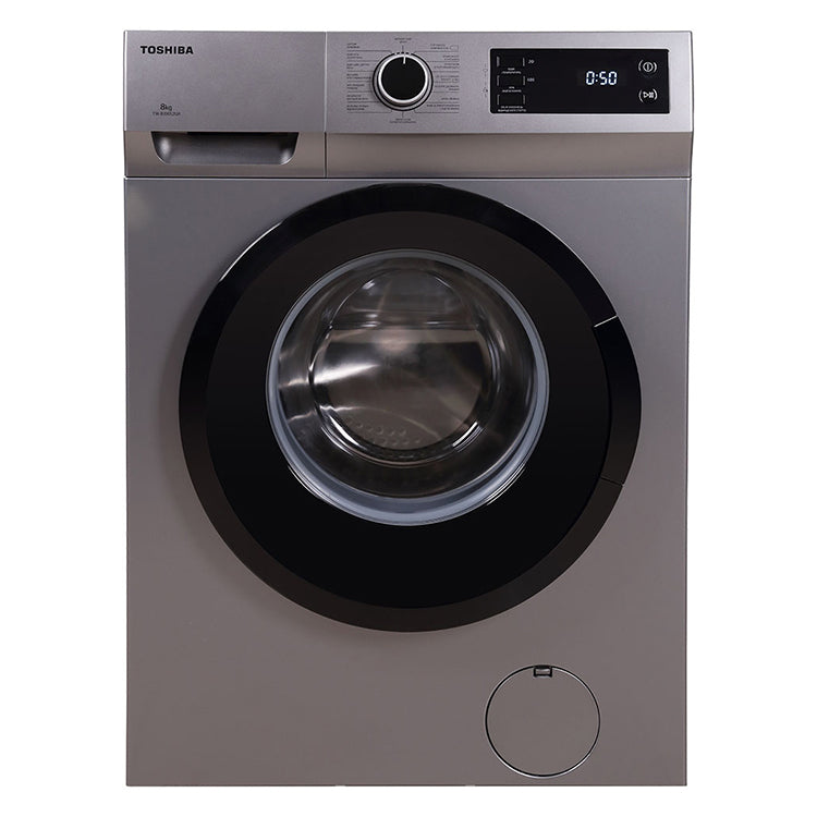 Toshiba 8 Kg Silver 1200rpm Washing Machine (TW-H90S2J)