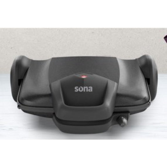 Sona Grill 1800 W 3 Heat Levels 180˚ Flexible Opening Stainless Steel Black
