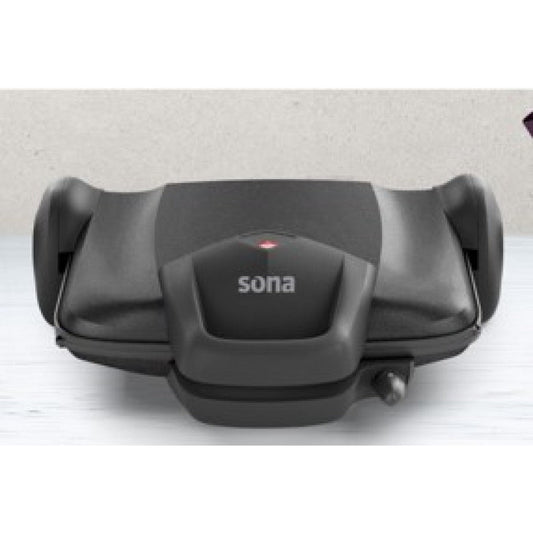 Sona Grill 1800 W 3 Heat Levels 180˚ Flexible Opening Stainless Steel Black