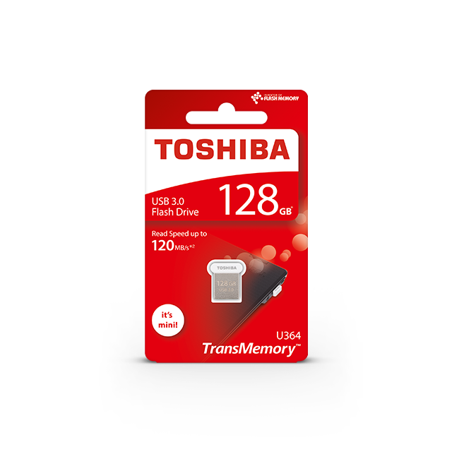 TOSHIBA 128GB USB 3.0 Towadako Trans memory  U364