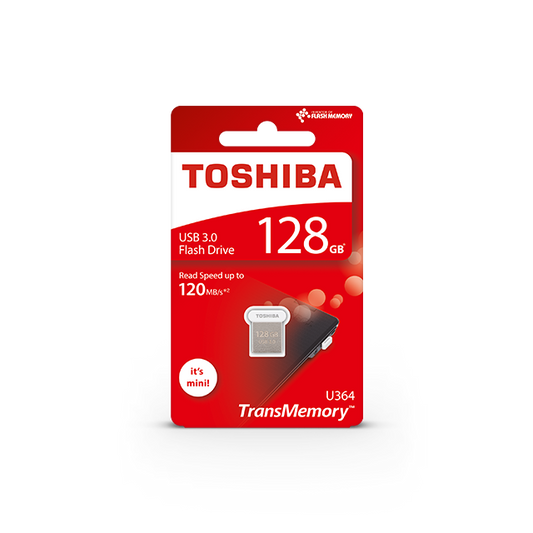 TOSHIBA 128GB USB 3.0 Towadako Trans memory  U364