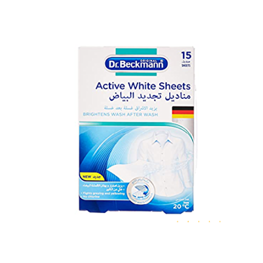 DR.BECKMANN_DO01_ACTIVE WHITE_15 SHEETS